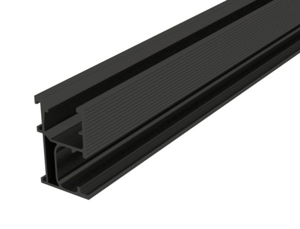 PVezRack SolarRoof- Elite Rail Length 3600 mm- Black AnoD