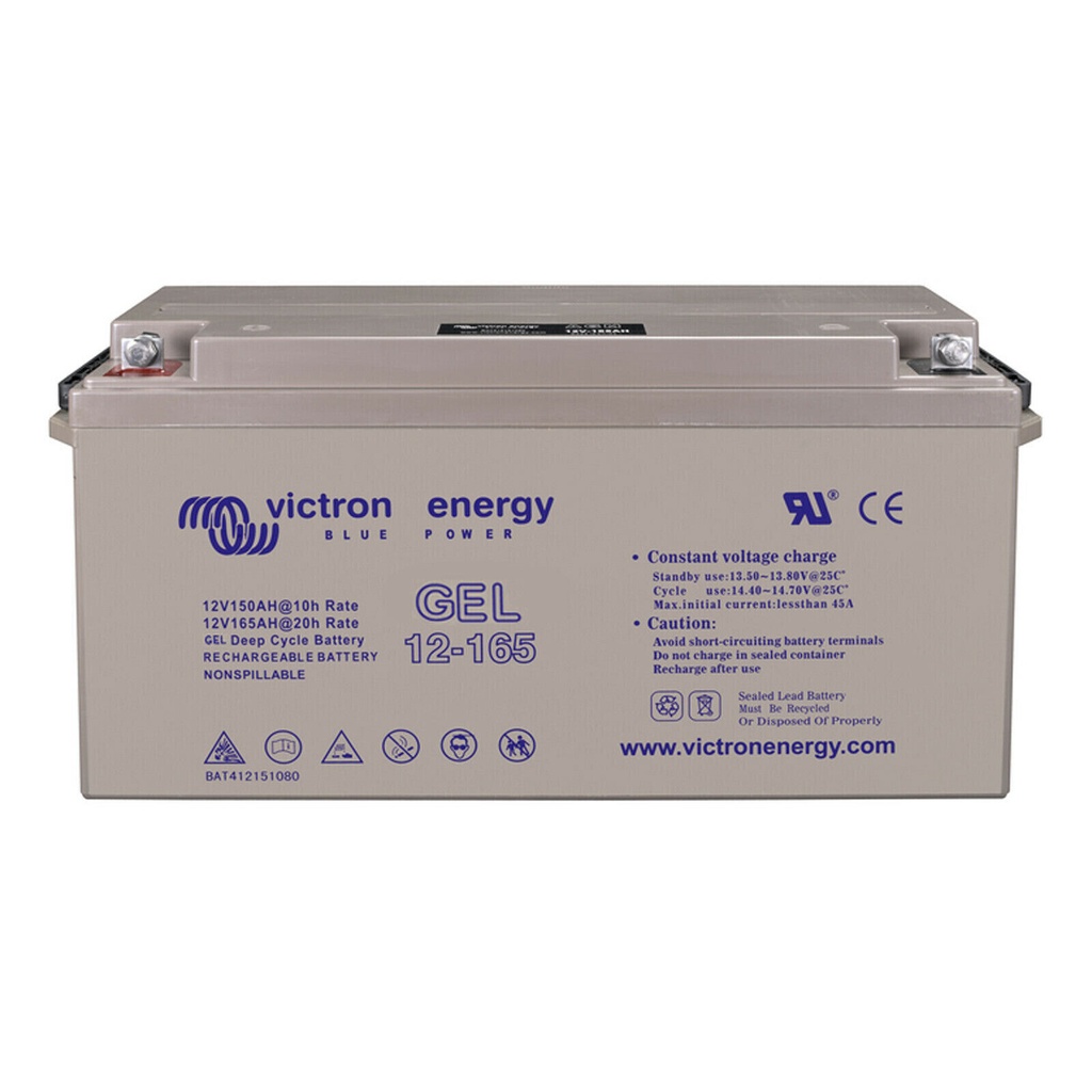 12V/165Ah Gel Deep Cycle Batt.