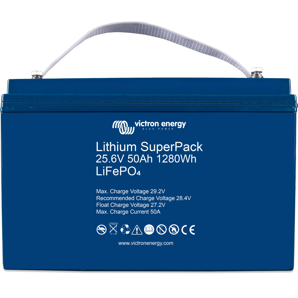 Lithium SuperPack 25,6V/50Ah (M8)