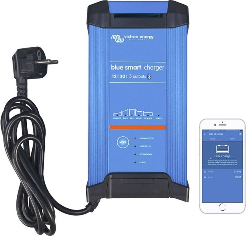 Blue Smart IP22 Charger 12/20(3) 120V NEMA 5-15