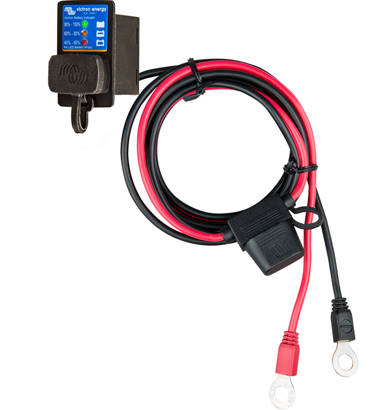 Battery Indicator Panel (M8 eyelet connector / 30A ATO fuse)