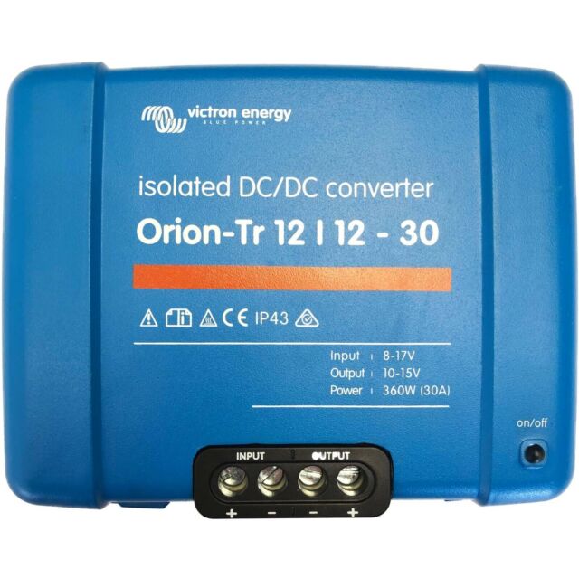 Orion 110/12-30A (360W) Isolated DC-DC converter