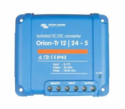 Orion-Tr 12/24-5A (120W) Isolated DC-DC converter