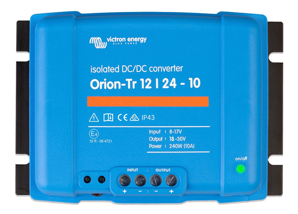 Orion-Tr 12/24-10A (240W) Isolated DC-DC converter