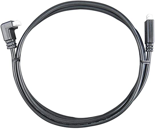 VE.Direct Cable 5m (one side Right Angle conn)