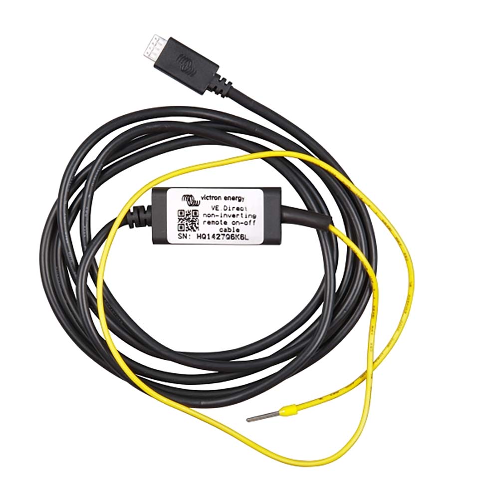 Non-inverting remote on-off cable