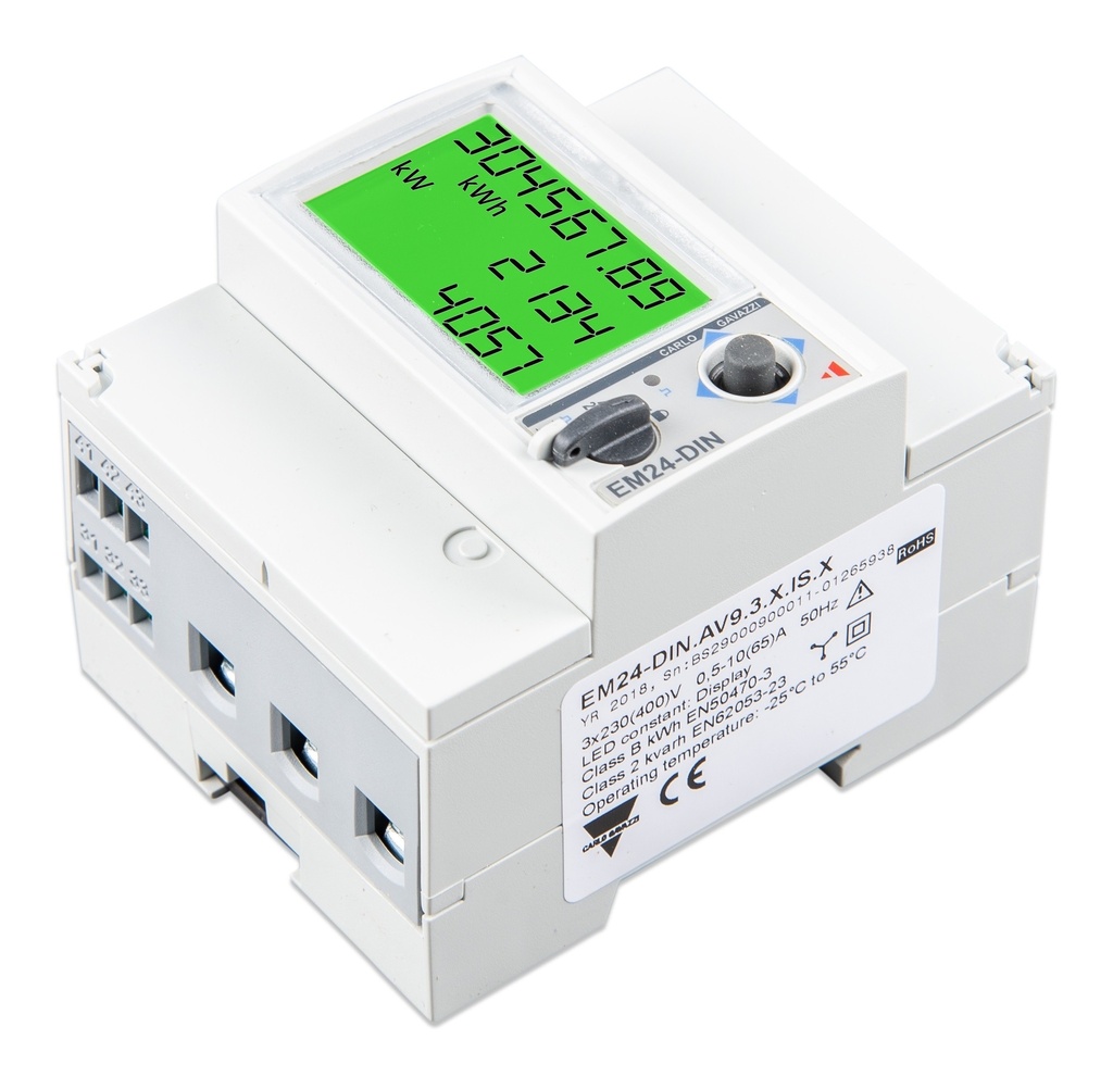 Energy Meter EM24 - 3 phase - max 65A/phase