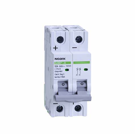 NoArk C16 2 Pole DC Circuit Breaker - Ex9BP 2P DC360V K16 IEC