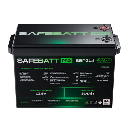 [SBP314] Pre-Order Safebatt Pro 12.8v 300Ah LFP Battery 3.84kwHr