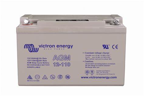 [BAT412101085] 12V/110Ah AGM Deep Cycle Batt. (M8)