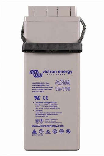 [BAT412151164] 12V/165Ah AGM Telecomm Batt. (M8)