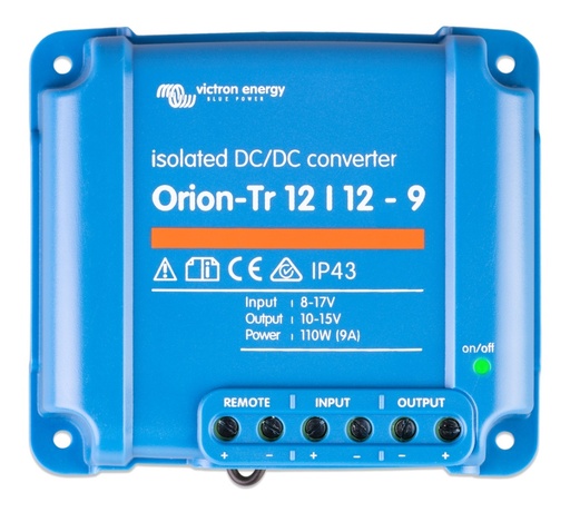 [ORI121210110] Orion-Tr 12/12-9A (110W) Isolated DC-DC converter