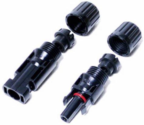 [SCA520300000] Solar connector pair MC4, 1x Male/1x Female