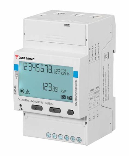 [REL200100100] Energy Meter EM540 - 3 phase - max 65A/phase